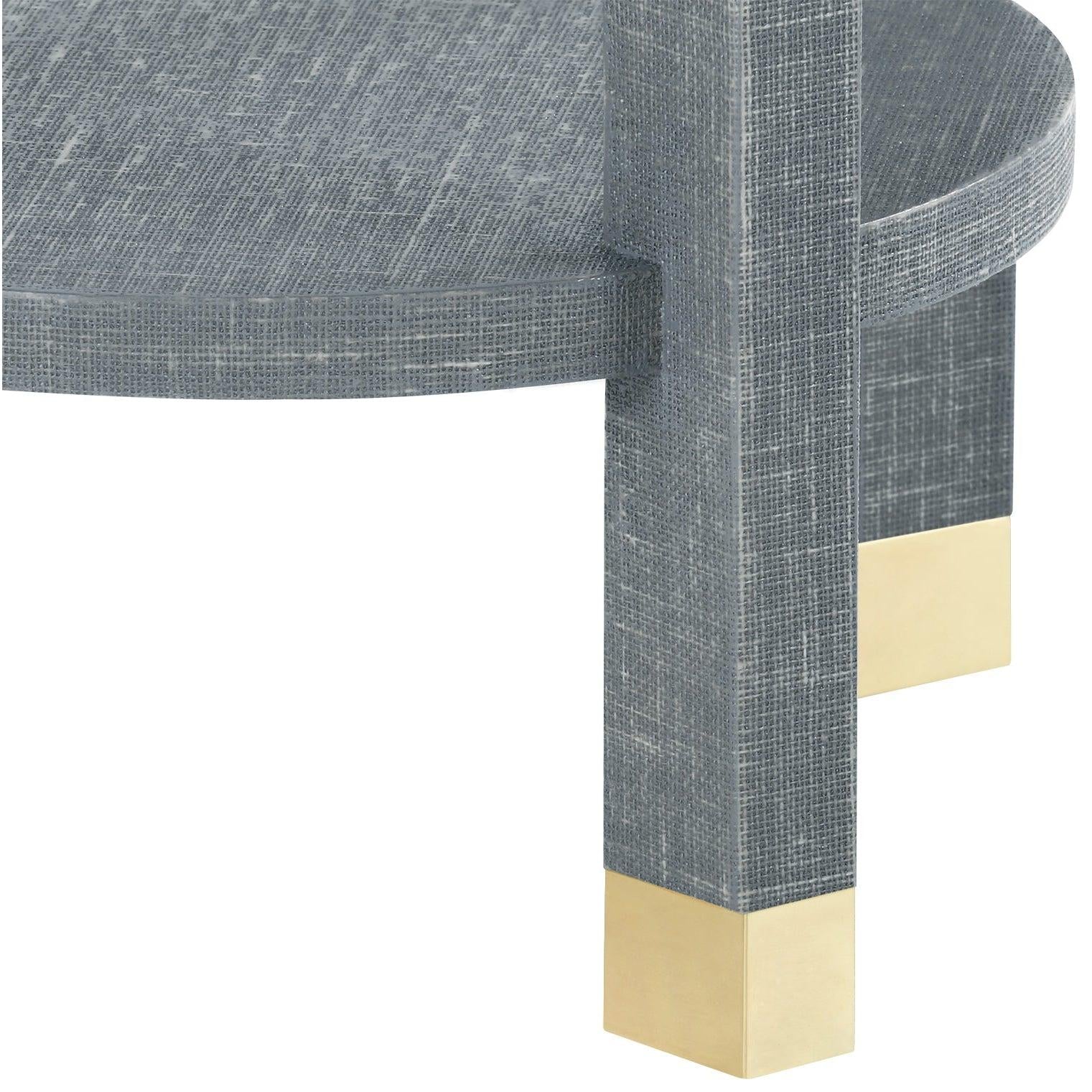 Villa & House Claudette 1-Drawer Round Side Table by Bungalow 5