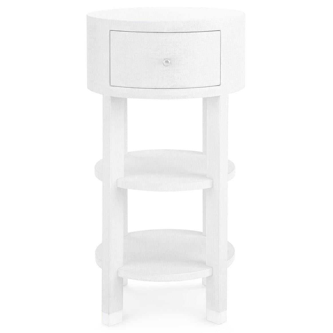 Villa & House Claudette 1-Drawer Round Side Table by Bungalow 5