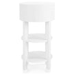 Villa & House Claudette 1-Drawer Round Side Table by Bungalow 5