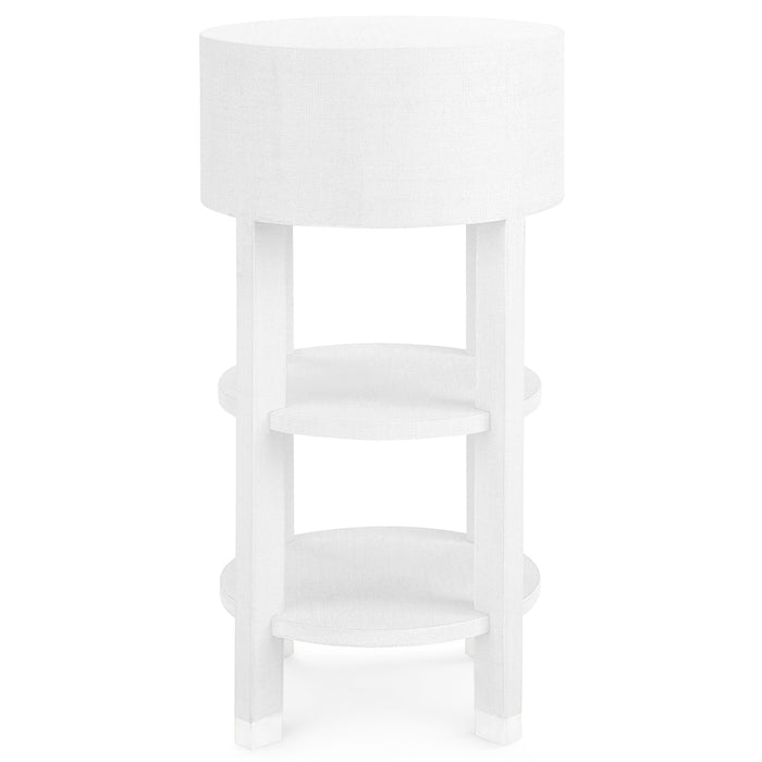 Villa & House Claudette 1-Drawer Round Side Table by Bungalow 5