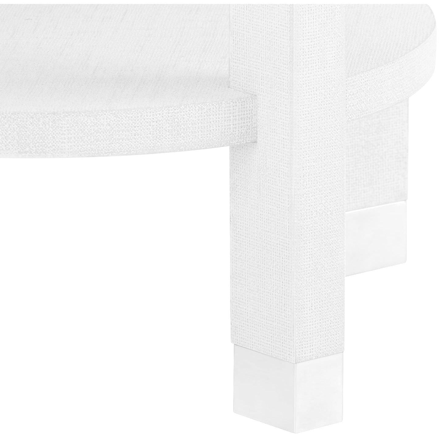 Villa & House Claudette 1-Drawer Round Side Table by Bungalow 5