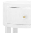 Villa & House Claudette 1-Drawer Round Side Table by Bungalow 5