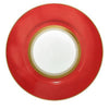 Raynaud Cristobal Rouge / Coral American Dinner Plate N°2