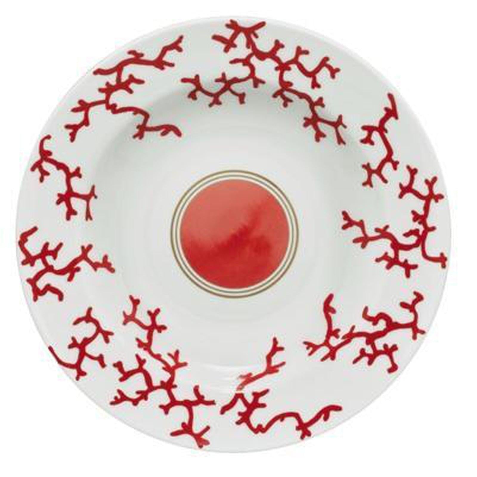 Raynaud Cristobal Rouge / Coral Deep Chop Plate