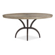 Caracole Classic Rough and Ready 54 Dining Table
