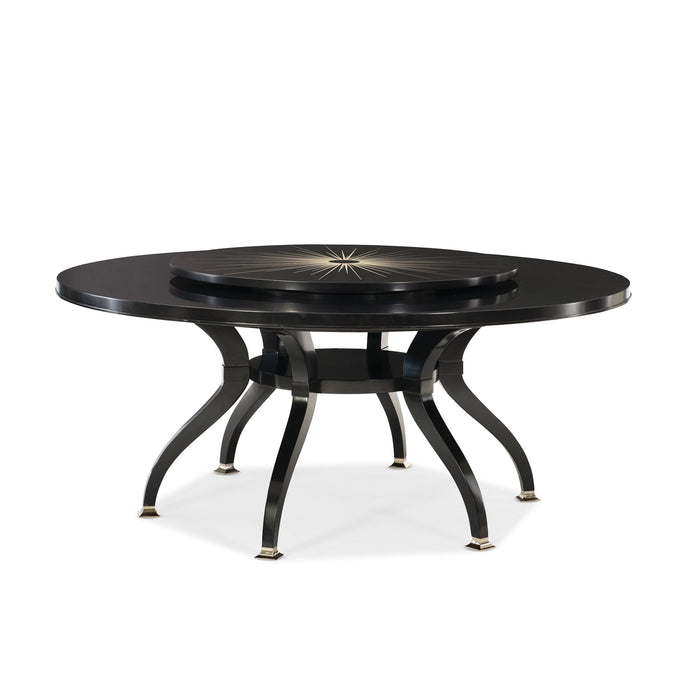 Caracole Classic Total Eclipse Dining Table DSC