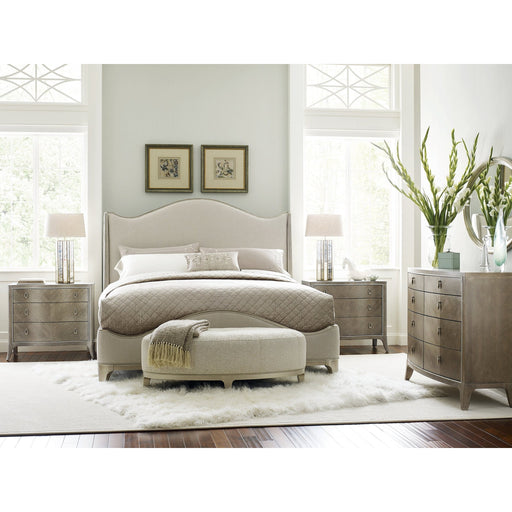 Caracole Compositions Avondale Upholstered Bed DSC