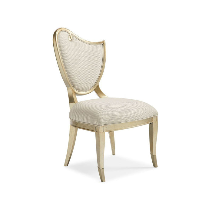 Caracole Compositions Fontainebleau Right Side Chair - Set of 2