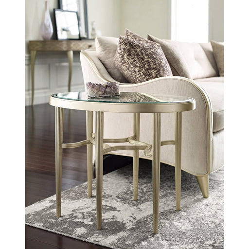 Caracole Compositions Lillian Oval End Table