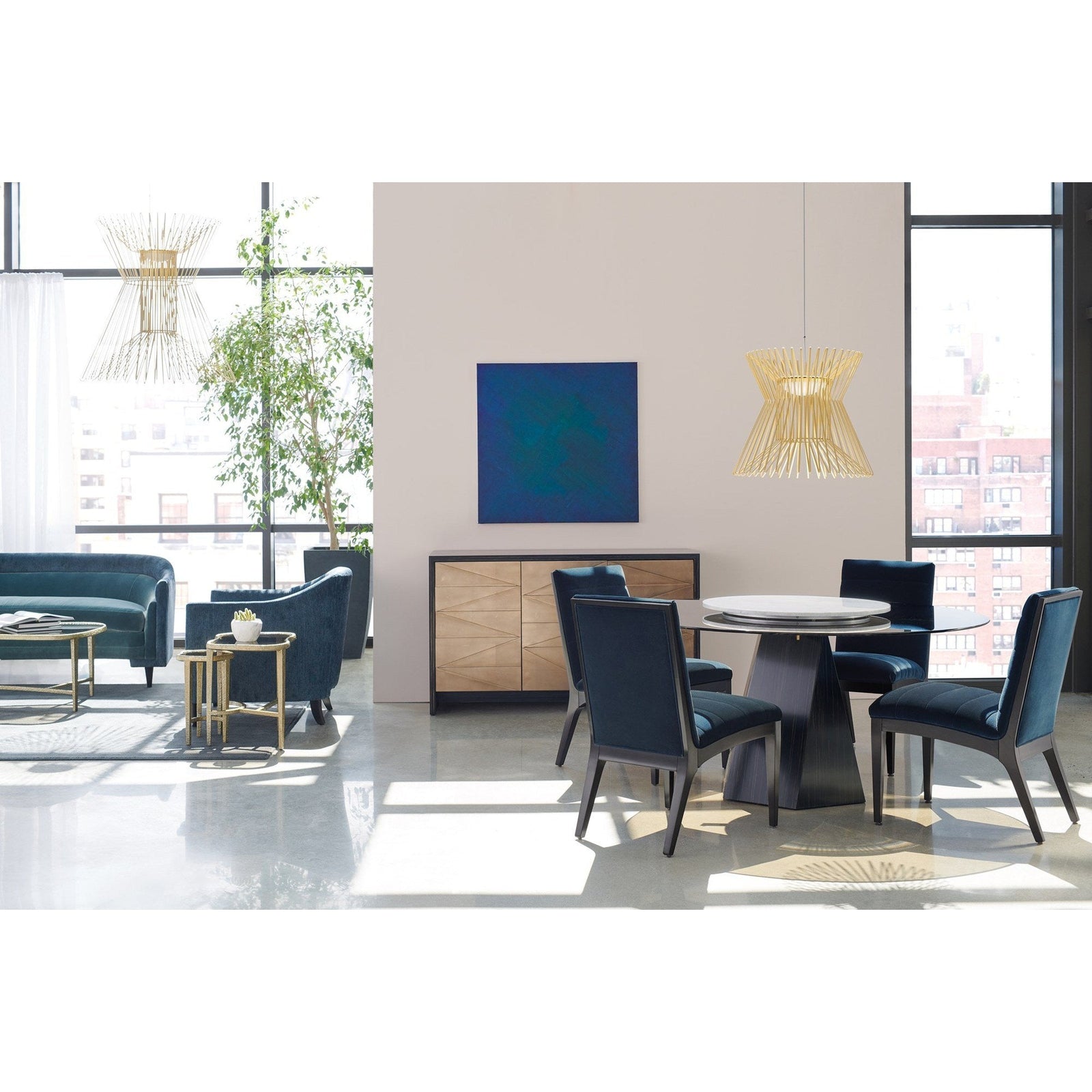 Caracole Edge Dining Room Arm Chair