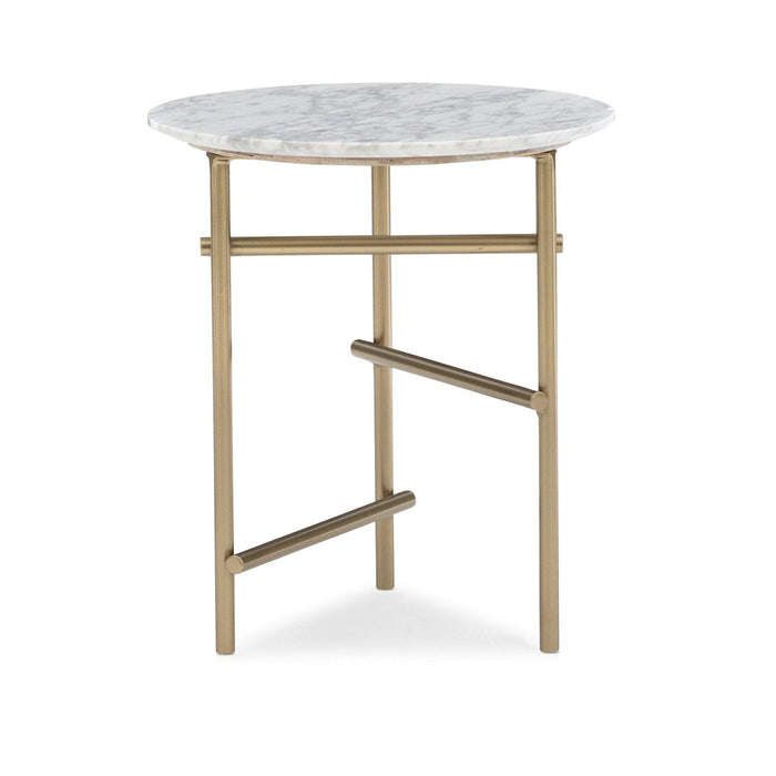 Caracole Edge Occasional Concentric Accent Table DSC