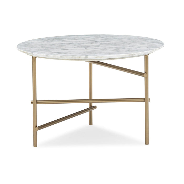 Caracole Edge Occasional Concentric Cocktail Table DSC