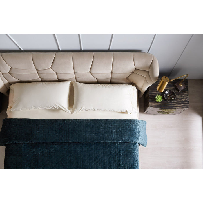 Caracole Edge Vector Upholstery Bed DSC