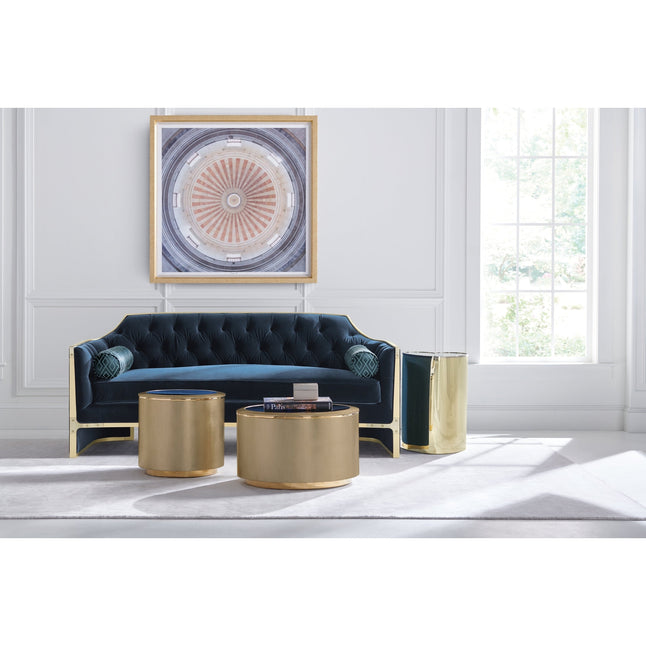 Caracole Mac Showroom Circle In Time Cocktail Table
