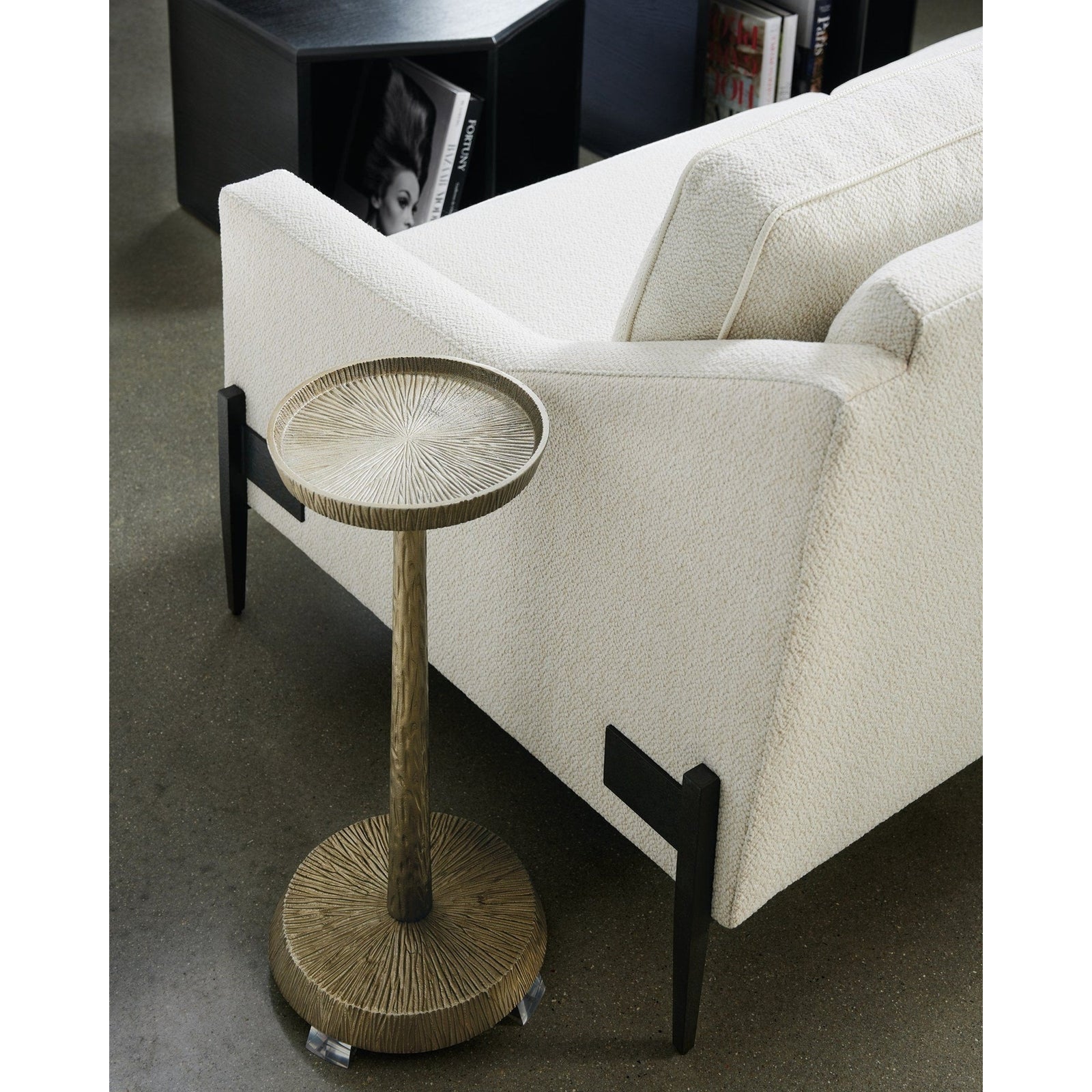 Caracole Remix Metal Spot End Table