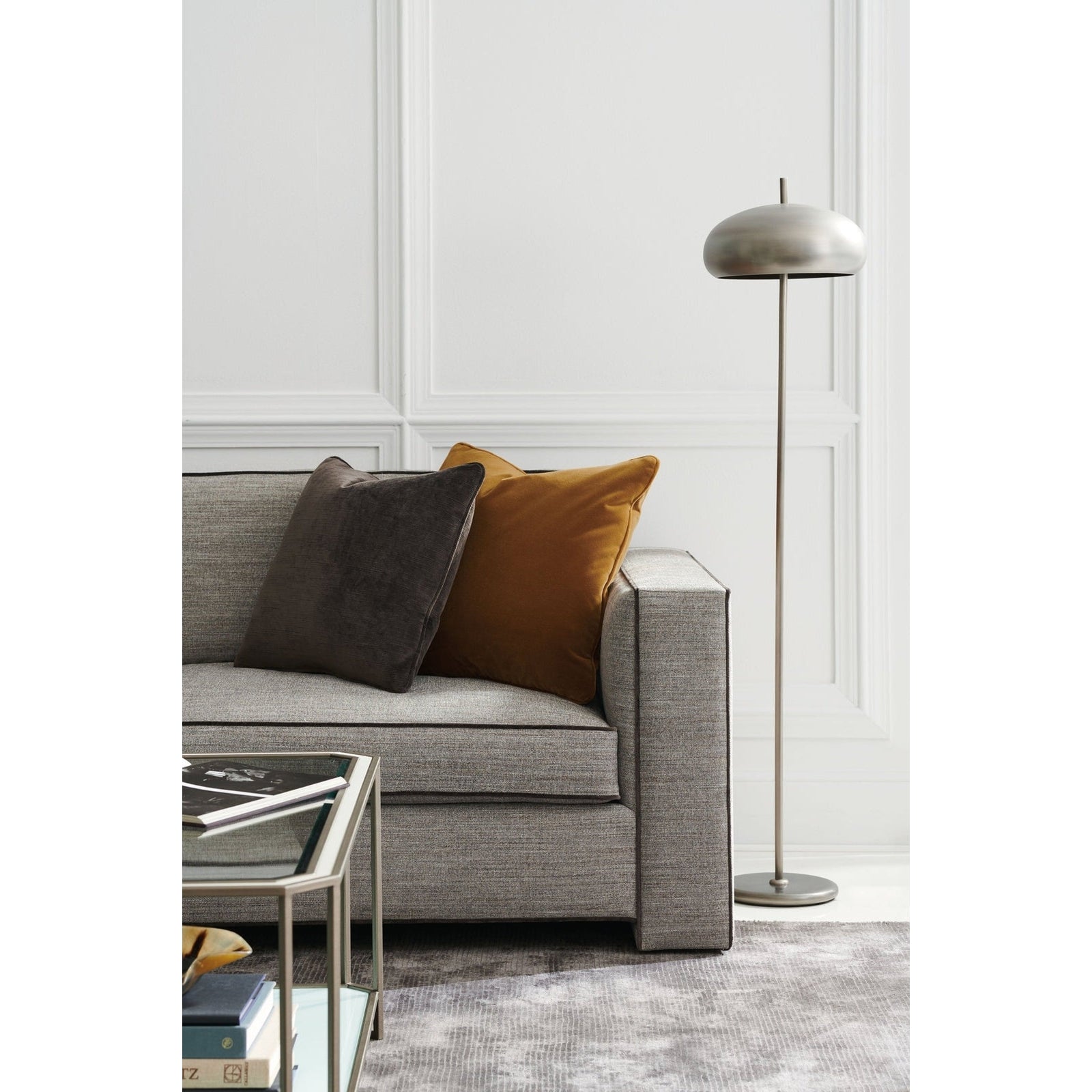 Caracole Upholstery Welt Played Loveseat