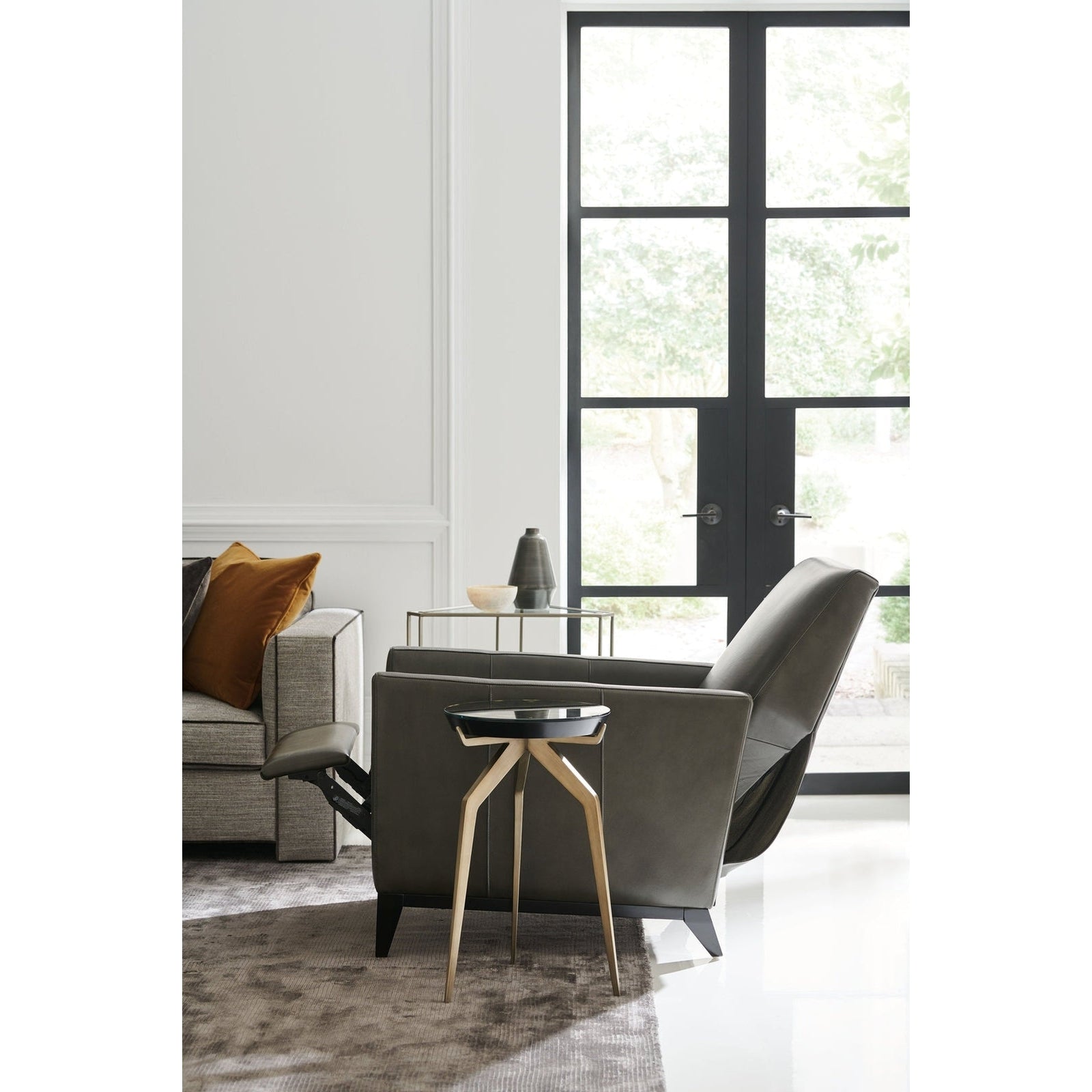 Caracole Upholstery Welt Played Loveseat