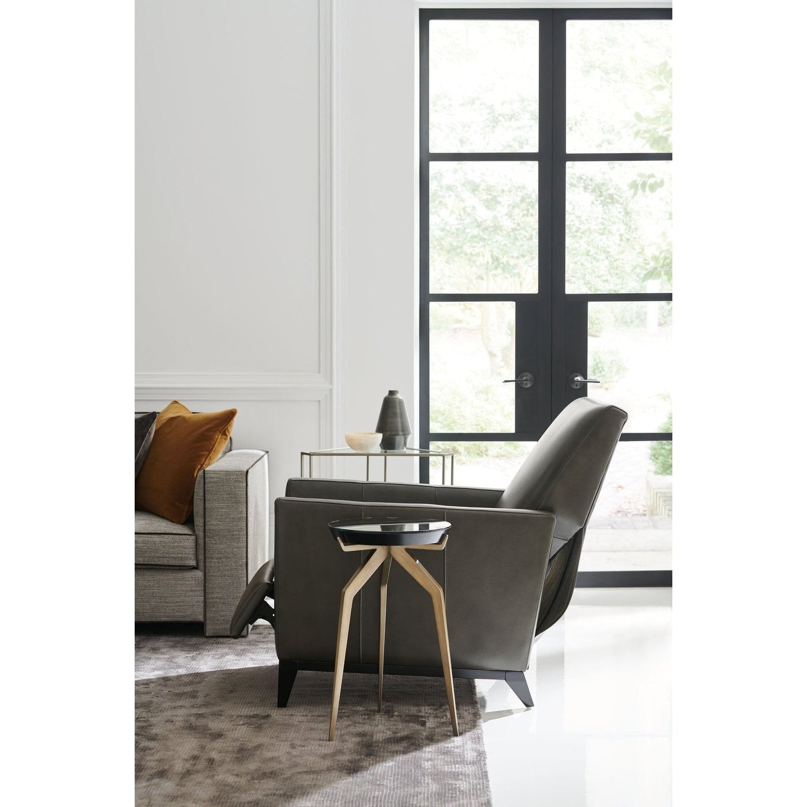 Caracole Upholstery Welt Played Loveseat