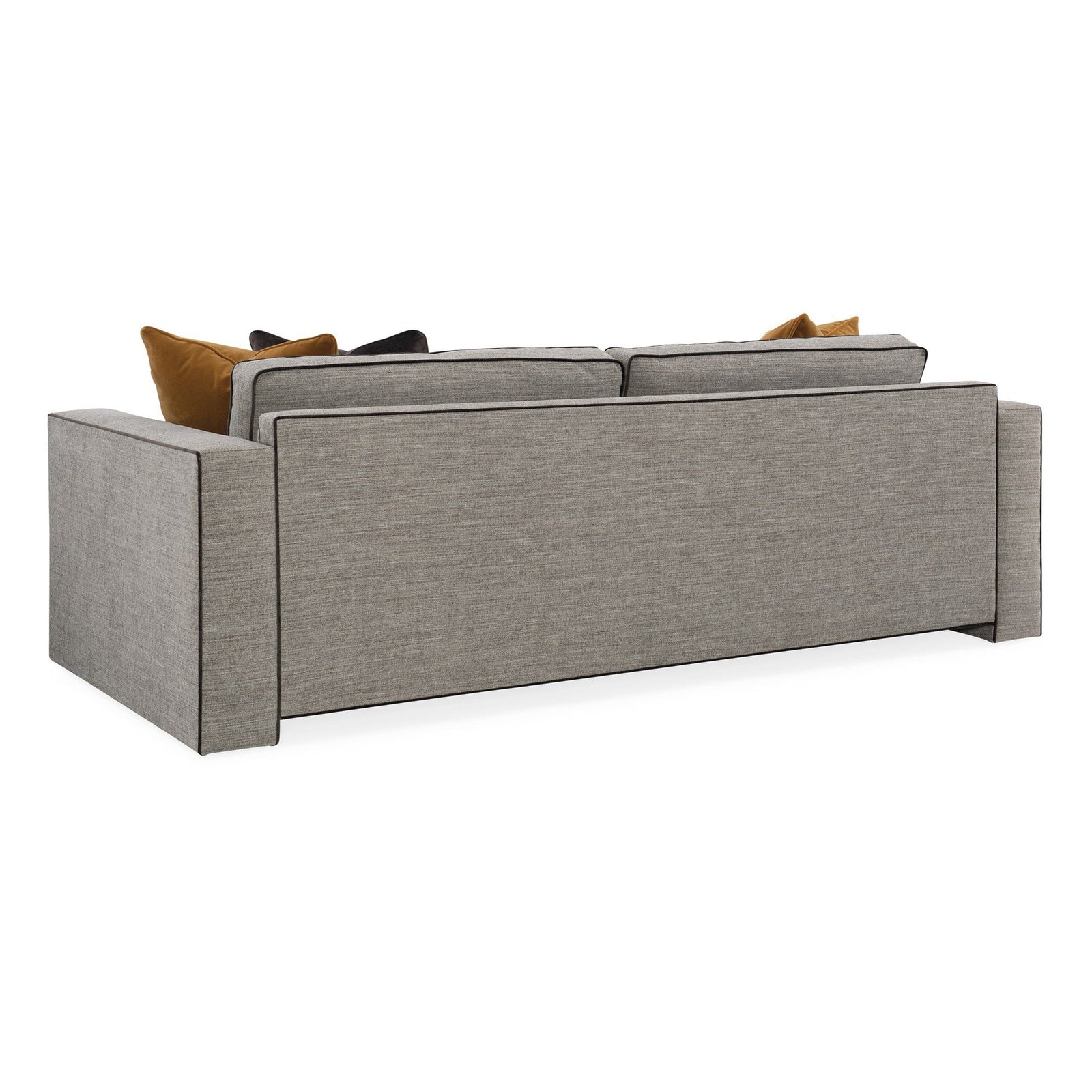 Caracole Upholstery Welt Played Loveseat