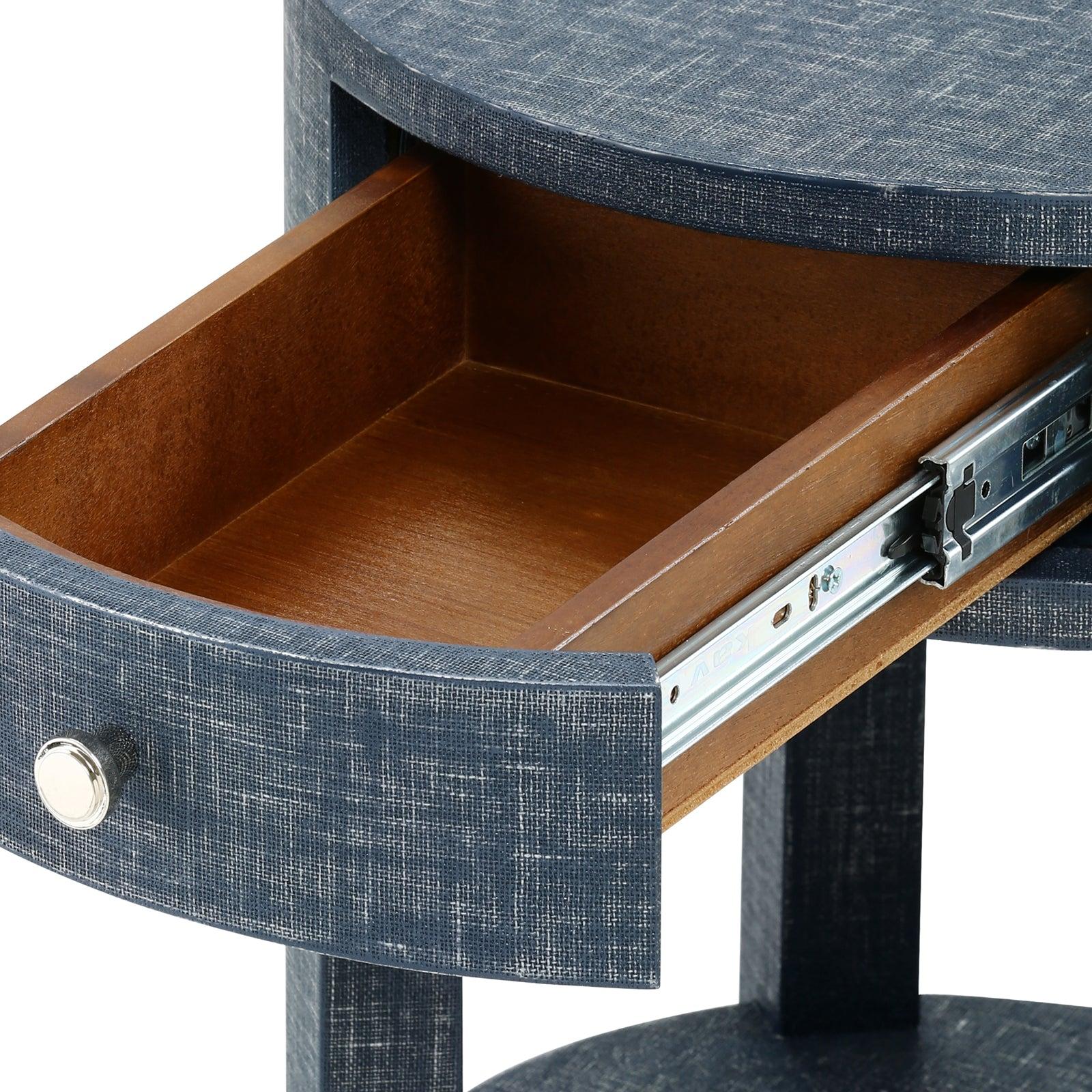 Villa & House Dakota 1-Drawer Round Side Table by Bungalow 5