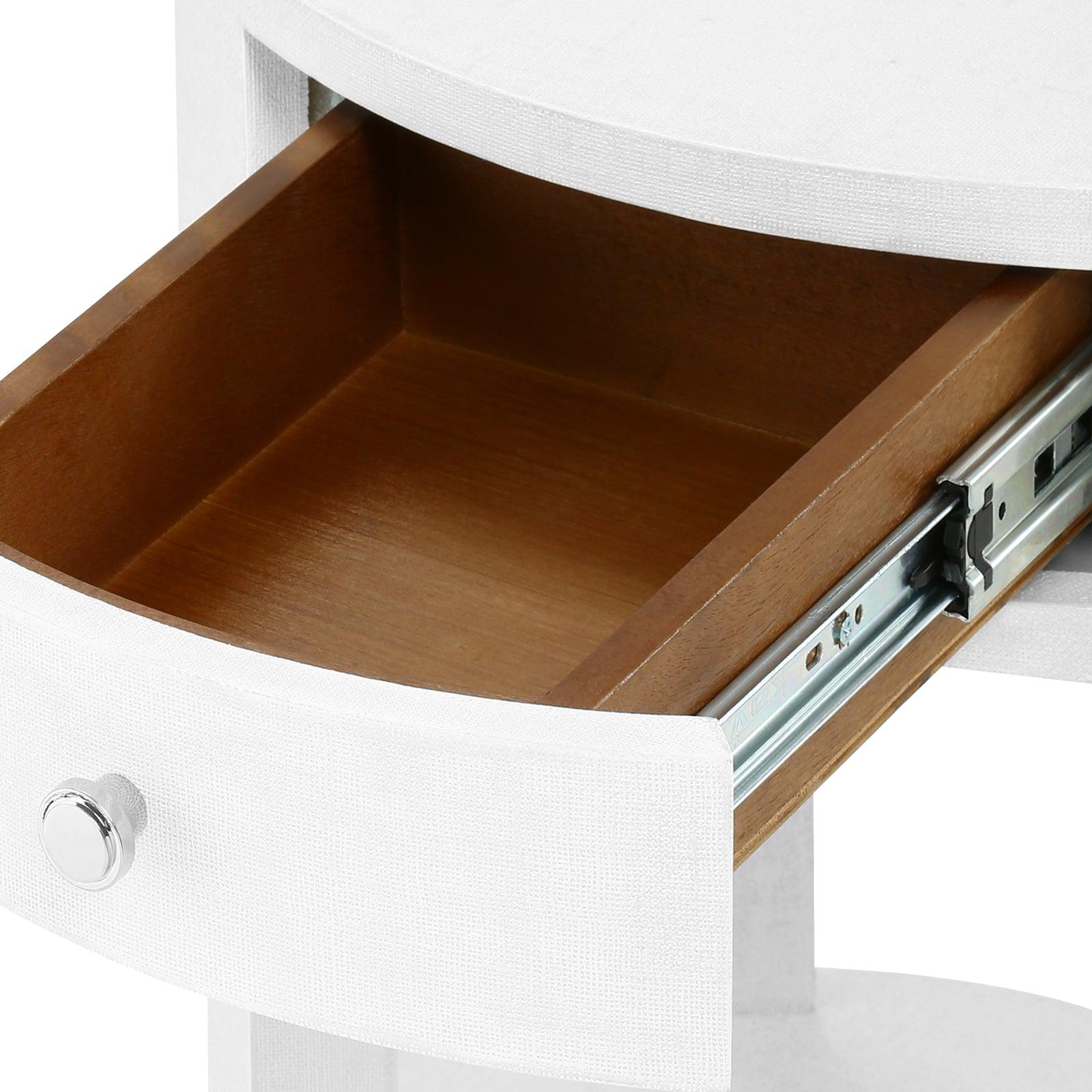 Villa & House Dakota 1-Drawer Round Side Table by Bungalow 5