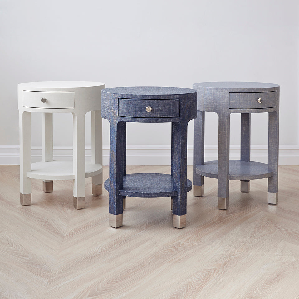 Villa & House Dakota 1-Drawer Round Side Table by Bungalow 5