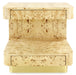 Villa & House Emil 2-Drawer Burl Wood Side Table by Bungalow 5