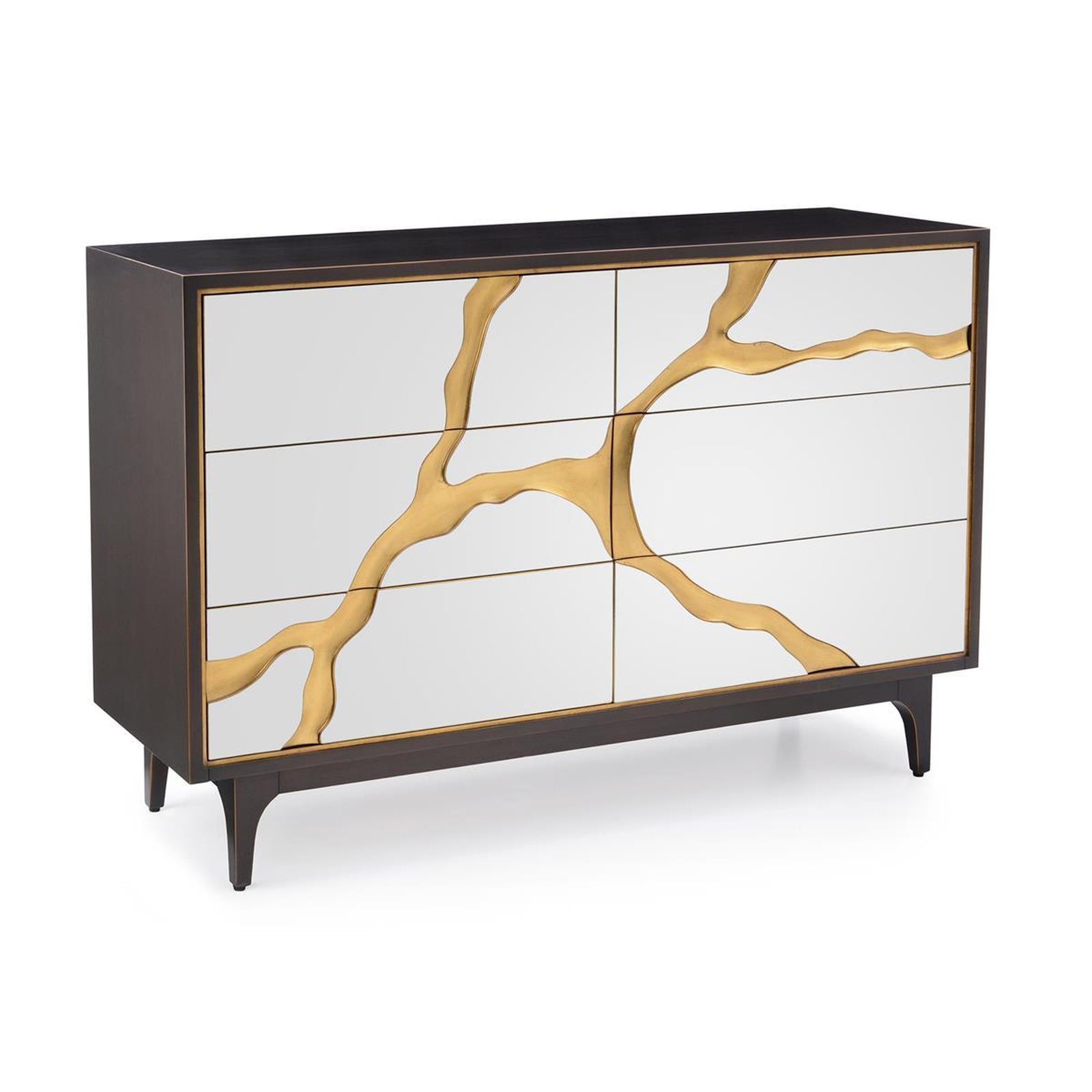 John Richard Revne Six-Drawer Chest Of Drawers