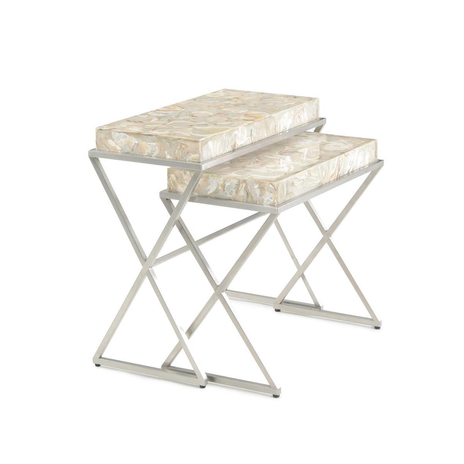 John Richard Bottaro Nesting Side Tables - Thumbnail 4