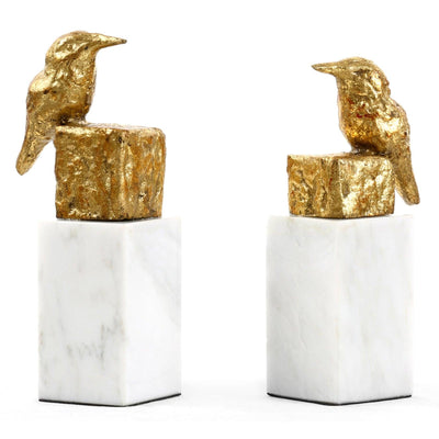 Villa & House Finch Statue - Set of 2 by Bungalow 5