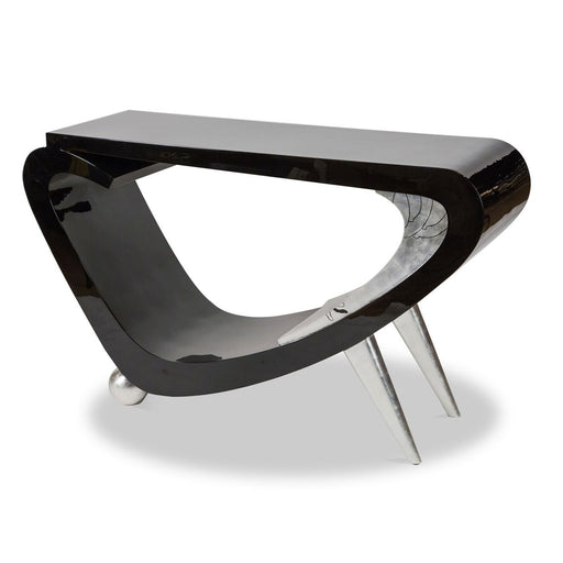Michael Amini Illusions Abstract Console Table