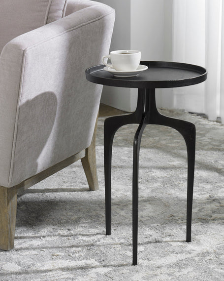Modern Accents Curved Legs and Round Top Table