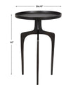 Modern Accents Curved Legs and Round Top Table