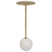 Uttermost Gimlet White Drink Table
