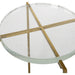 Uttermost Star-crossed Glass Accent Table
