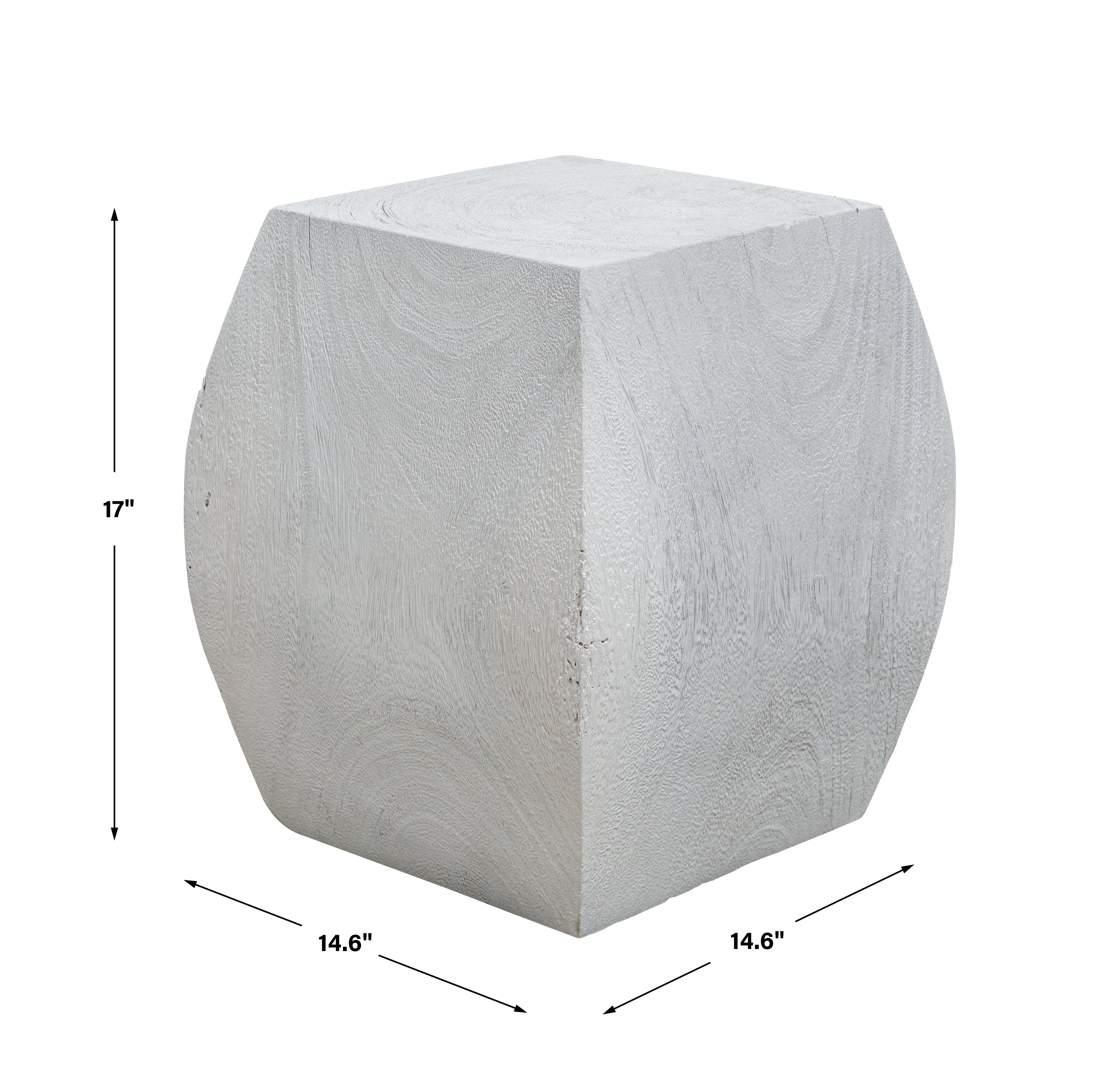 Uttermost Grove Wooden Accent Stool