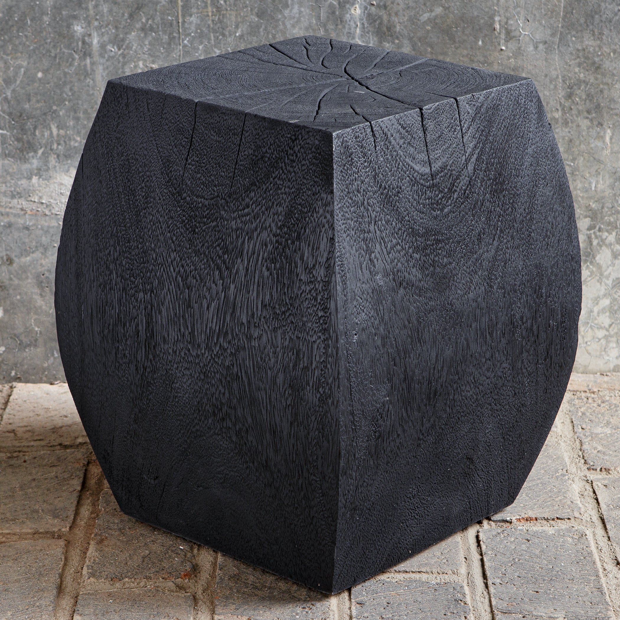 Uttermost Grove Wooden Accent Stool