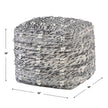 Uttermost Narol Gray Pouf