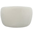 Uttermost Capra Art Deco White Swivel Chair