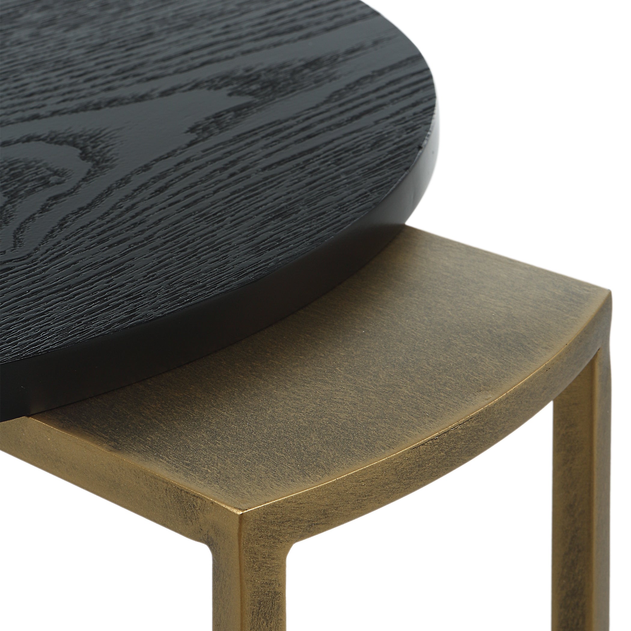 Uttermost Aztec Wood Nesting Tables - Set of 2