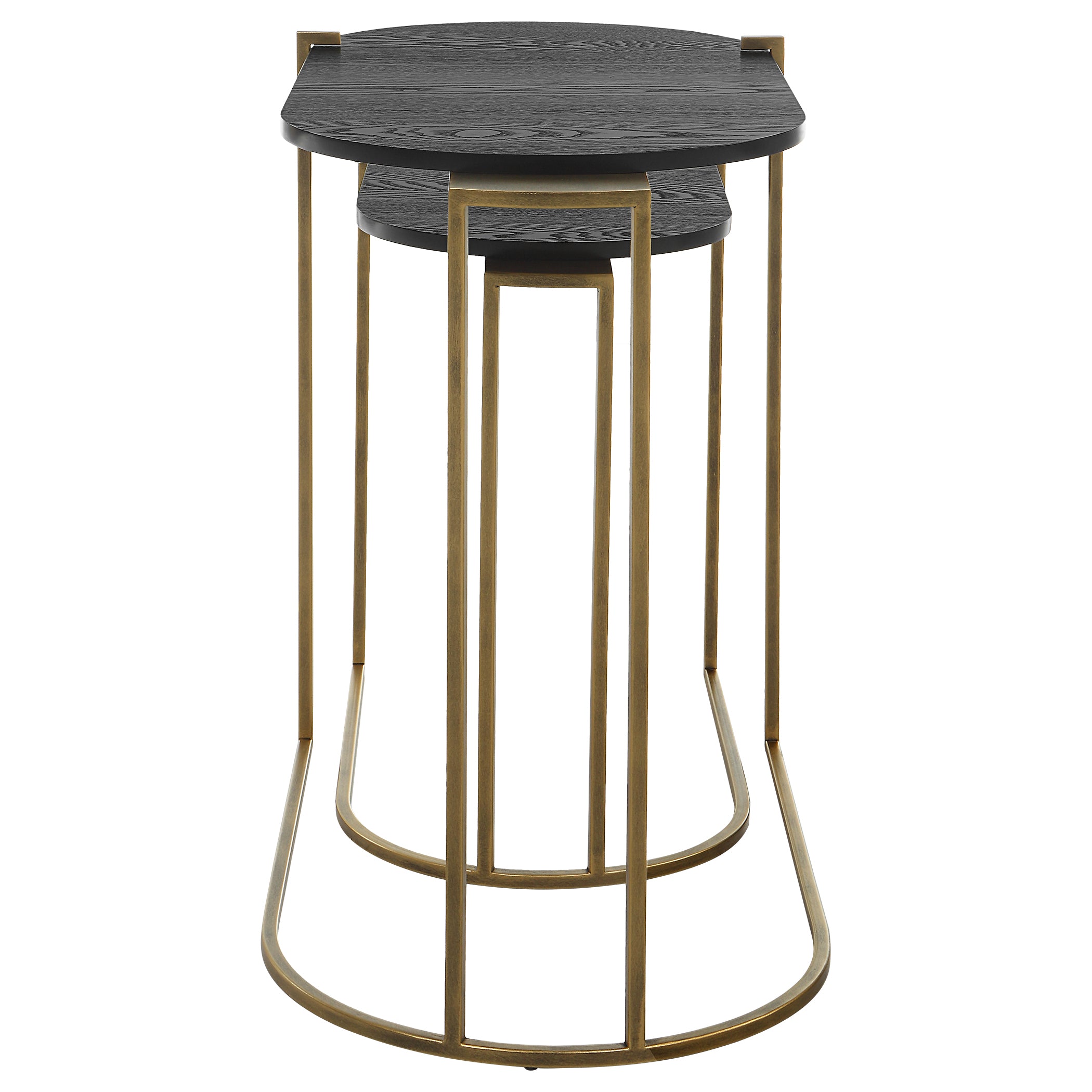 Uttermost Aztec Wood Nesting Tables - Set of 2