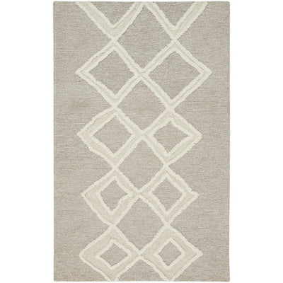 Feizy Anica 8009F Rug in Taupe / Ivory