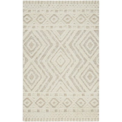 Feizy Anica 8010F Rug in Ivory / Tan