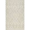 Feizy Anica 8010F Rug in Ivory / Tan