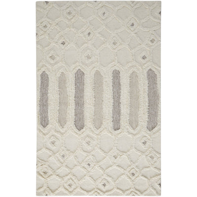 Feizy Anica 8013F Rug in Ivory / Taupe