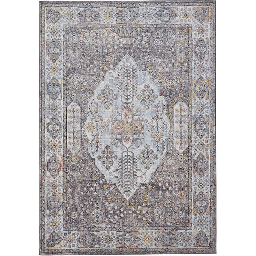 Feizy Armant 3907F Rug in Charcoal/Multi