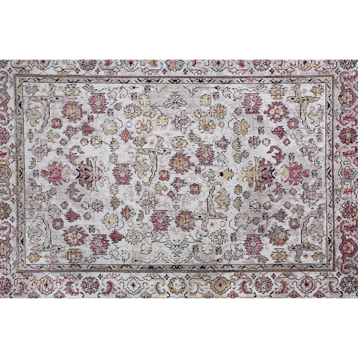 Feizy Armant 3945F Rug in Pink/Ivory