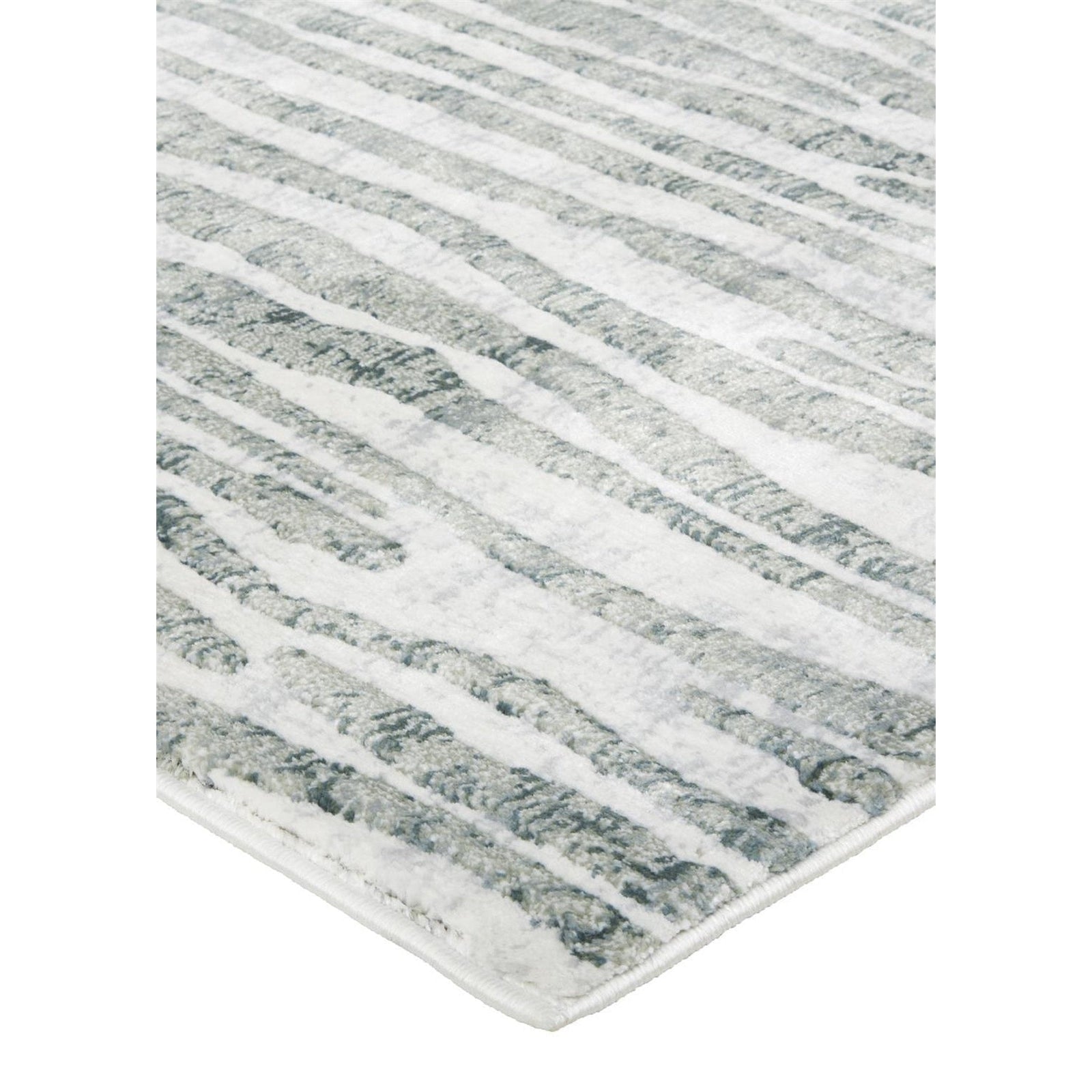 Feizy Atwell 3218F Rug in Green / Gray