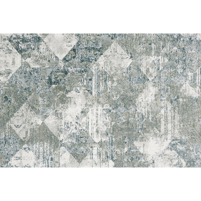 Feizy Atwell 3868F Rug in Green / Ivory