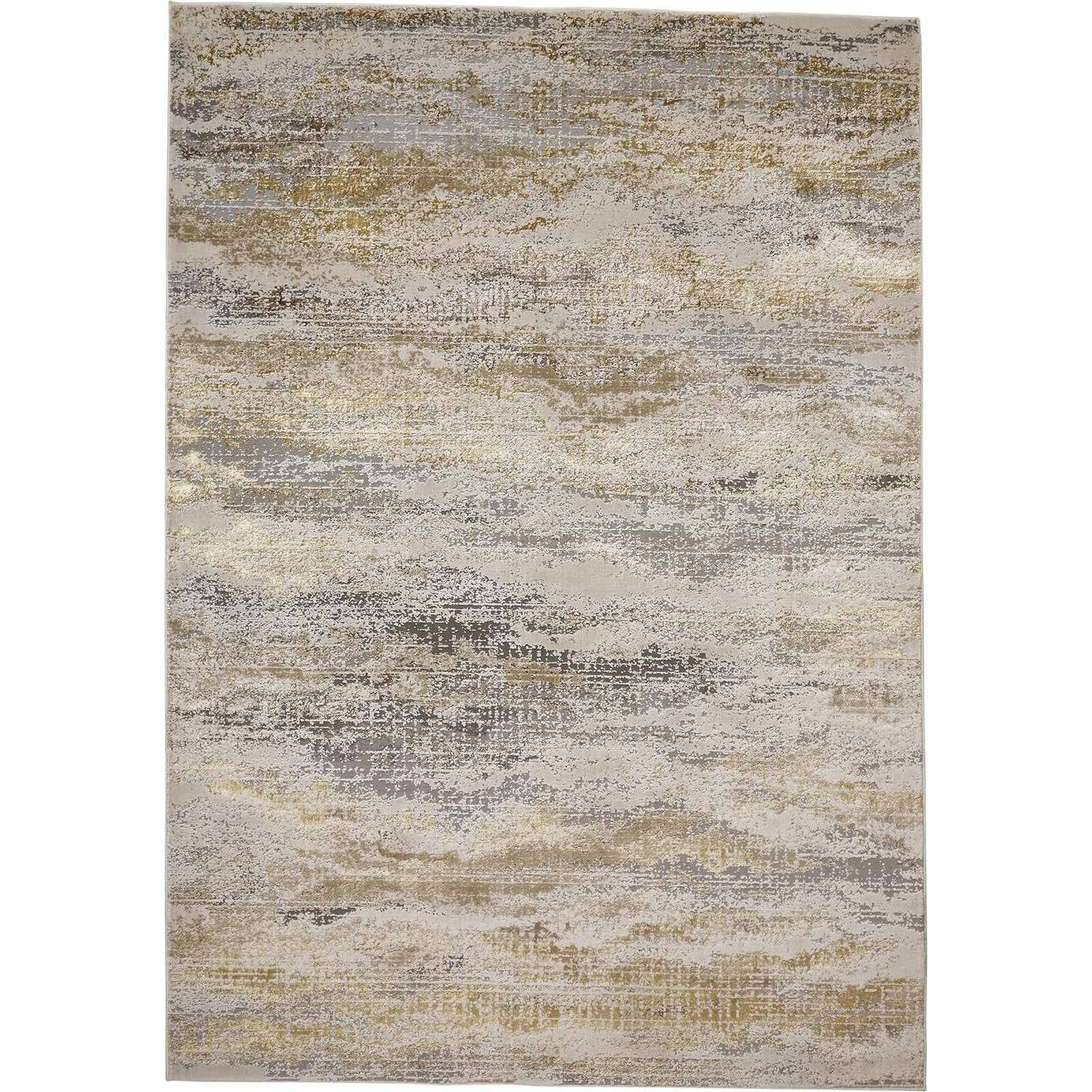 Feizy Aura 3735F Rug in Beige / Gold – Grayson Living